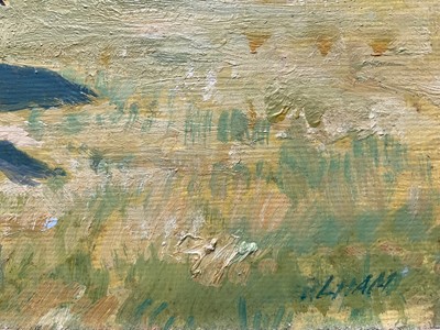 Lot 96 - Gilham, oil on canvas, portraits of a foal and mare and foal, signed. 30.5 x 25.5cm and 23 x 33cm.