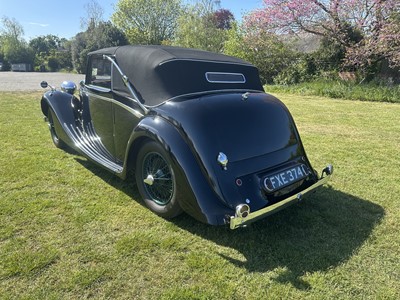 Lot 1939 SS Jaguar 1.5 litre Drophead Coupe, Registration FXE 374, chassis 56493. One of only six survivors worldwide and owned since 1963. A beautiful well cared example with unique long term owner...