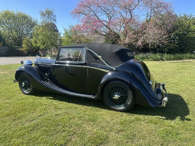 Lot 1939 SS Jaguar 1.5 litre Drophead Coupe, Registration FXE 374, chassis 56493. One of only six survivors worldwide and owned since 1963. A beautiful well cared example with unique long term owner...