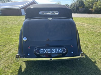 Lot 1939 SS Jaguar 1.5 litre Drophead Coupe, Registration FXE 374, chassis 56493. One of only six survivors worldwide and owned since 1963. A beautiful well cared example with unique long term owner...