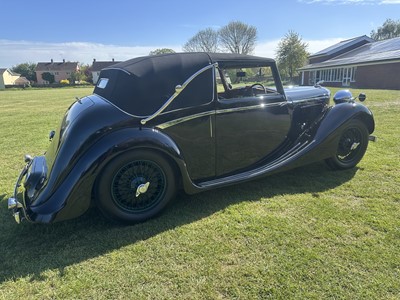 Lot 1939 SS Jaguar 1.5 litre Drophead Coupe, Registration FXE 374, chassis 56493. One of only six survivors worldwide and owned since 1963. A beautiful well cared example with unique long term owner...
