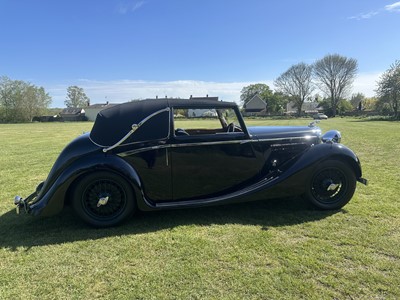 Lot 1939 SS Jaguar 1.5 litre Drophead Coupe, Registration FXE 374, chassis 56493. One of only six survivors worldwide and owned since 1963. A beautiful well cared example with unique long term owner...