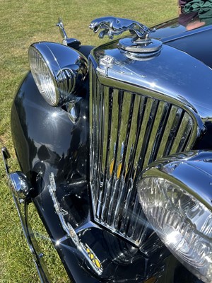 Lot 1939 SS Jaguar 1.5 litre Drophead Coupe, Registration FXE 374, chassis 56493. One of only six survivors worldwide and owned since 1963. A beautiful well cared example with unique long term owner...