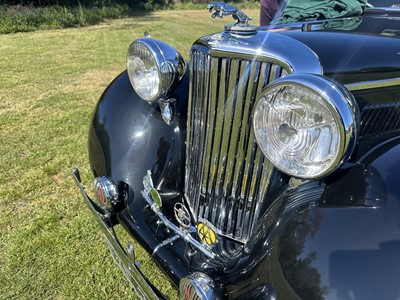 Lot 1939 SS Jaguar 1.5 litre Drophead Coupe, Registration FXE 374, chassis 56493. One of only six survivors worldwide and owned since 1963. A beautiful well cared example with unique long term owner...