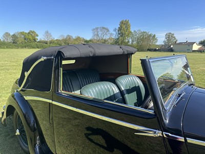 Lot 1939 SS Jaguar 1.5 litre Drophead Coupe, Registration FXE 374, chassis 56493. One of only six survivors worldwide and owned since 1963. A beautiful well cared example with unique long term owner...