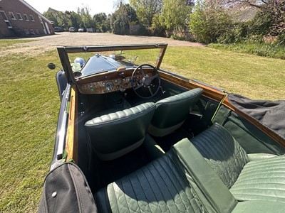Lot 1939 SS Jaguar 1.5 litre Drophead Coupe, Registration FXE 374, chassis 56493. One of only six survivors worldwide and owned since 1963. A beautiful well cared example with unique long term owner...