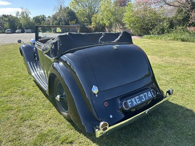 Lot 1939 SS Jaguar 1.5 litre Drophead Coupe, Registration FXE 374, chassis 56493. One of only six survivors worldwide and owned since 1963. A beautiful well cared example with unique long term owner...