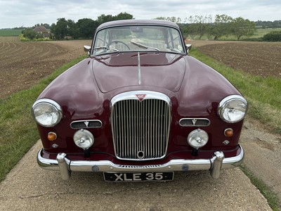 Lot 205 - 1959 Alvis TD21 3 litre fixed head automatic coupe by Park Ward, finished in regal red, reg. no. XLE 35