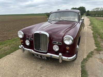 Lot 205 - 1959 Alvis TD21 3 litre fixed head automatic coupe by Park Ward, finished in regal red, reg. no. XLE 35