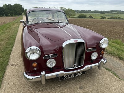 Lot 205 - 1959 Alvis TD21 3 litre fixed head automatic coupe by Park Ward, finished in regal red, reg. no. XLE 35