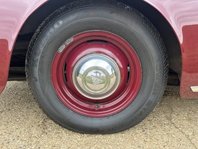 Lot 205 - 1959 Alvis TD21 3 litre fixed head automatic coupe by Park Ward, finished in regal red, reg. no. XLE 35