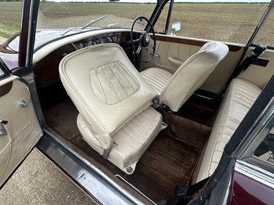 Lot 205 - 1959 Alvis TD21 3 litre fixed head automatic coupe by Park Ward, finished in regal red, reg. no. XLE 35