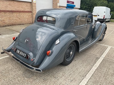 Lot 206 - 1939 Lagonda LG6 long saloon with sunroof, reg. no. SN 8865