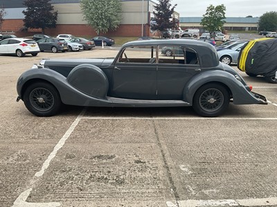 Lot 206 - 1939 Lagonda LG6 long saloon with sunroof, reg. no. SN 8865