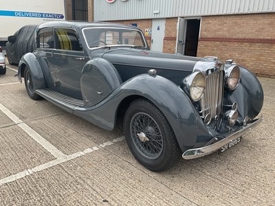Lot 206 - 1939 Lagonda LG6 long saloon with sunroof, reg. no. SN 8865