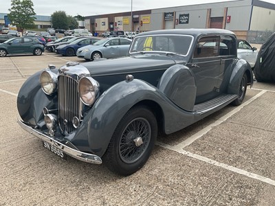 Lot 206 - 1939 Lagonda LG6 long saloon with sunroof, reg. no. SN 8865