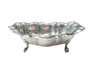 Lot 80 - Three silver bon bon dishes