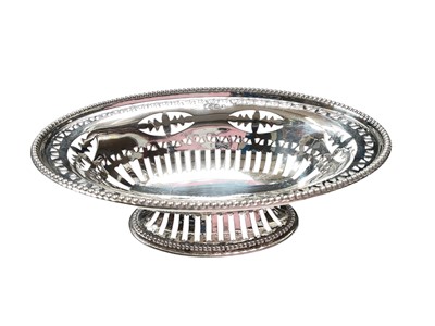 Lot 80 - Three silver bon bon dishes