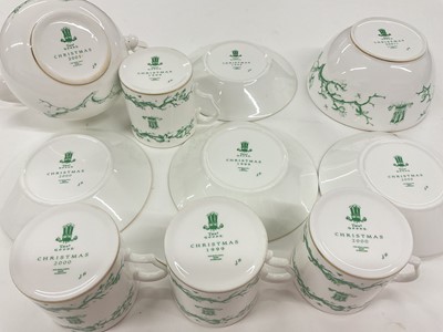 Lot 70 - H.R.H. Prince Charles, Prince of Wales, Royal presentation coffee set retailed by Thomas Goode
