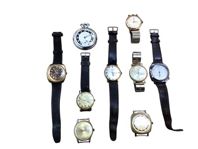 Lot 5018 - Group of vintage watches to include Rotary, Ingersoll etc