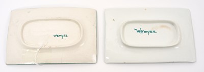Lot 205 - Two Wemyss motto pin trays