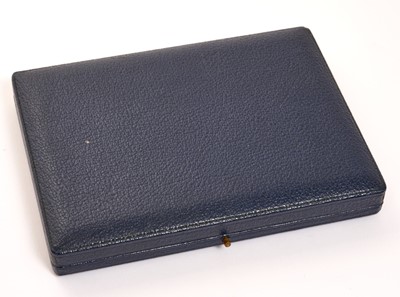 Lot 22 - H.M. Queen Elizabeth The Queen Mother, silver presentation cigarette case