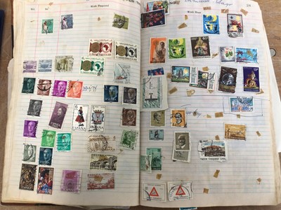Lot 5028 - Collection of stamps and first day covers in albums