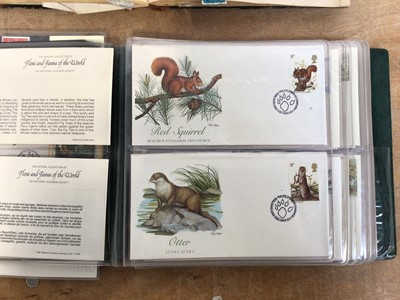 Lot 5028 - Collection of stamps and first day covers in albums