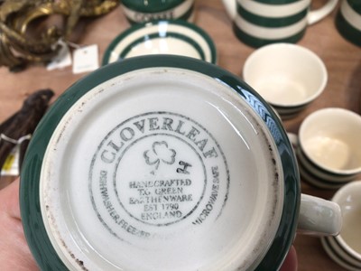 Lot 5003 - Collection of T.G Green Cornishware in Adder Green