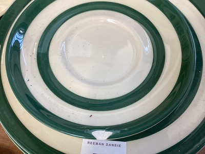 Lot 5003 - Collection of T.G Green Cornishware in Adder Green