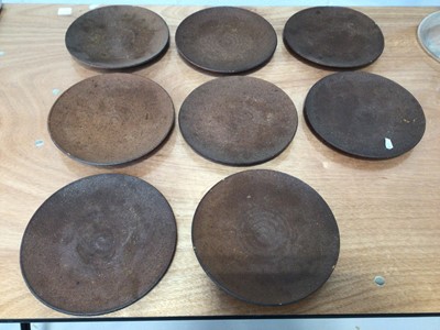 Lot 5014 - Japanese studio pottery to include 12 matching bowls and others