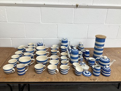 Lot 5029 - Collection of TG Green ceramics to include cups and saucers, teapots, plates etc