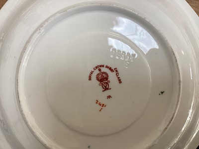Lot 5036 - Royal Crown Derby tea service