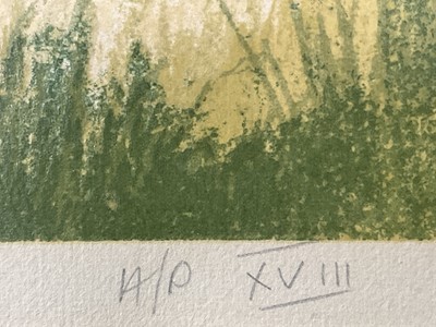 Lot 71 - Michael Carlo (b. 1945) group of four Artist's proof signed limited edition prints, dated 1978, framed and glazed