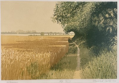 Lot 71 - Michael Carlo (b. 1945) group of four Artist's proof signed limited edition prints, dated 1978, framed and glazed