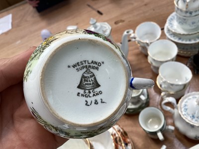 Lot 5065 - Group of ceramics to include Royal Albert memory lane tea service, Royal Doulton Winston Churchill Toby jug and other ceramics