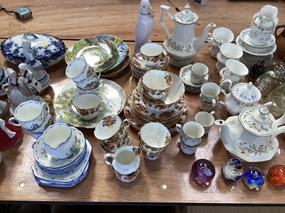 Lot 5065 - Group of ceramics to include Royal Albert memory lane tea service, Royal Doulton Winston Churchill Toby jug and other ceramics