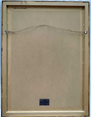 Lot 44 - Two original wallpaper designs, gouache on paper, Vines and Berries, the larger 66cm x 48cm, in glazed frames