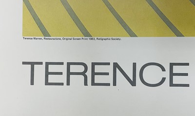 Lot 22 - Terence Warren (b. 1948) two posters titled 'Terence Warren -Venice' by Futura Gallery Stockholm, both dedicated 'To Ernie' (Ernest Jonathan Trowell...