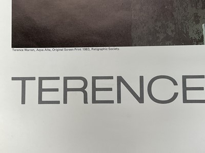 Lot 22 - Terence Warren (b. 1948) two posters titled 'Terence Warren -Venice' by Futura Gallery Stockholm, both dedicated 'To Ernie' (Ernest Jonathan Trowell...