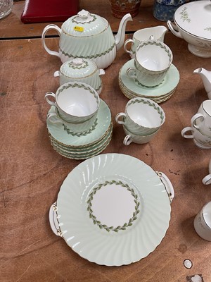 Lot 5093 - Minton Cheviot pattern tea set