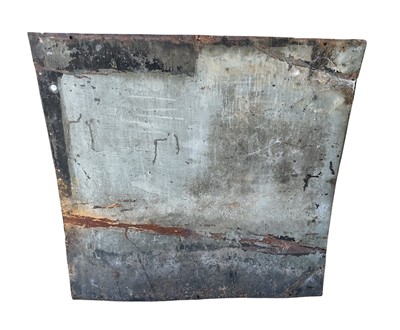 Lot 1 - Original 1920s / 30s Pratts Ethyl Petrol enamel advertising sign, 92cm x 91.5cm