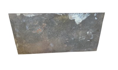 Lot 6 - Original 1920s / 30s Pratts Motor Oil 'Do you need oil?', metal advertising sign, 31.5cm x 58.5cm