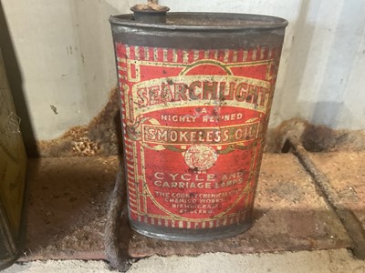 Lot 25 - Collection of four assorted vintage oils and lubricants in tins to include Smiths Bluecol (4)