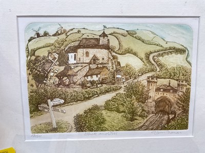 Lot 5167 - Glynn Thomas, 'Jack and Jill', signed etching, 23/150, 22.5cm x 15cm
