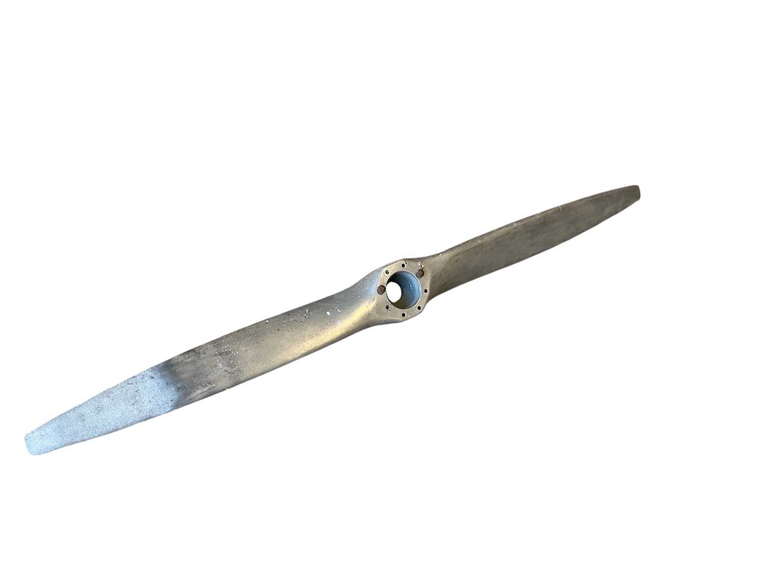 Lot 28 - Metal aircraft propeller manufactured by McCauley Ind. Corp., approx. 190cm in overall length