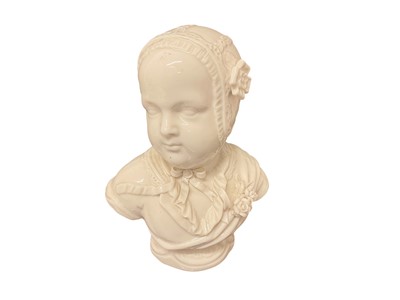 Lot 316 - German porcelain bust of Prince Louis Charles de Bourbon