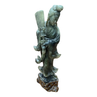 Lot 5107 - Soapstone figure