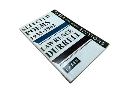Lot 1413 - Lawrence Durrell - Selected Poems 1935-1963, paperback, 1964 first edition signed by the author