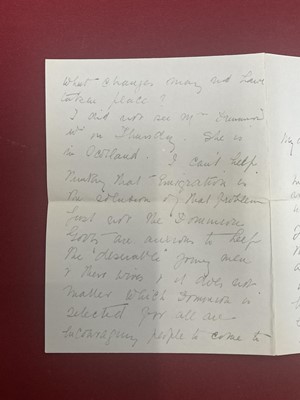 Lot 1194 - Emmeline Pankhurst Suffragette and Activist (1858 - 1928). A collected body of historial records
